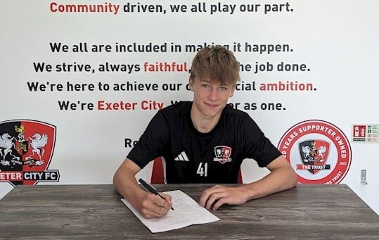 George Birch signing