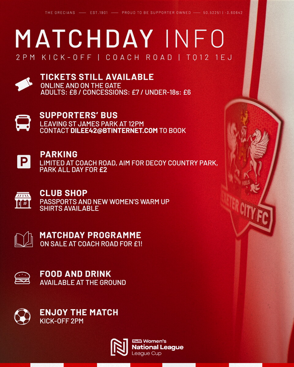 Matchday info for City Women v Hashtag United