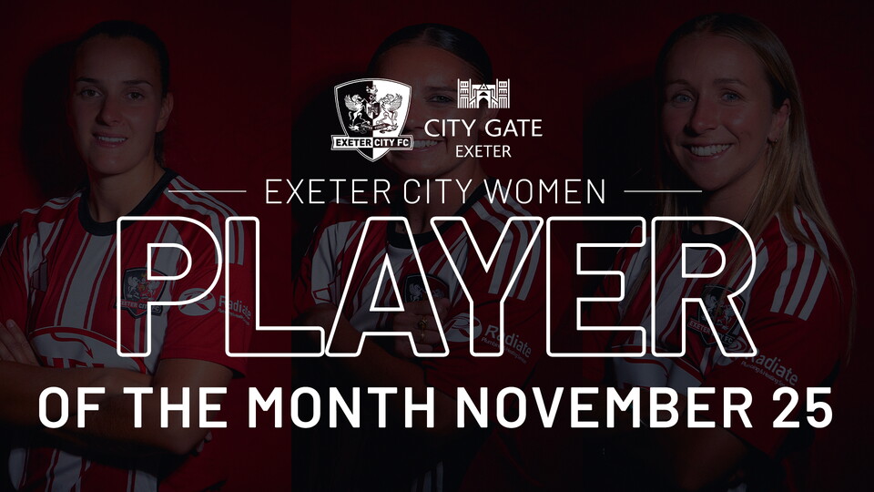 Women's Nov POTM votes