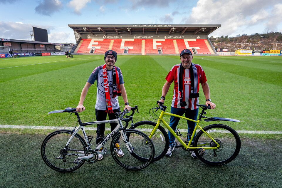 Nigel and Son Bike Fundraiser