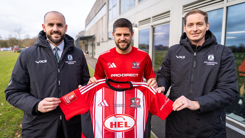 Exeter College sleeve Sponsor