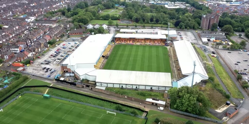 Vale Park, home of Port Vale FC