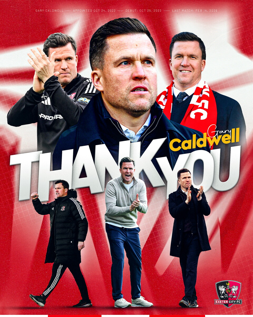 Thank you Gary Caldwell