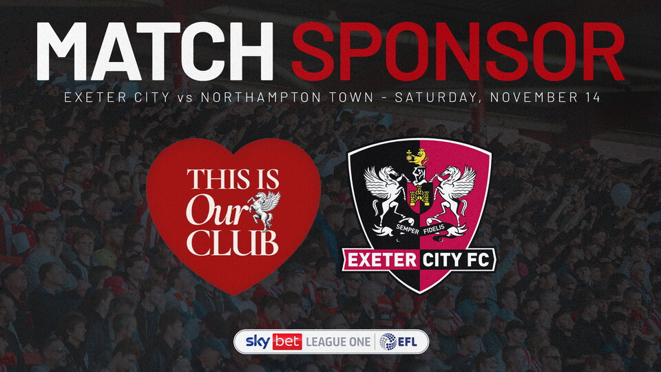 This is our Club match sponsorship 