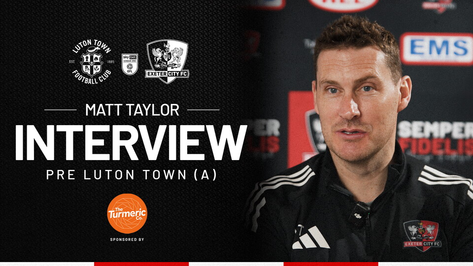 Matt Taylor pre Luton