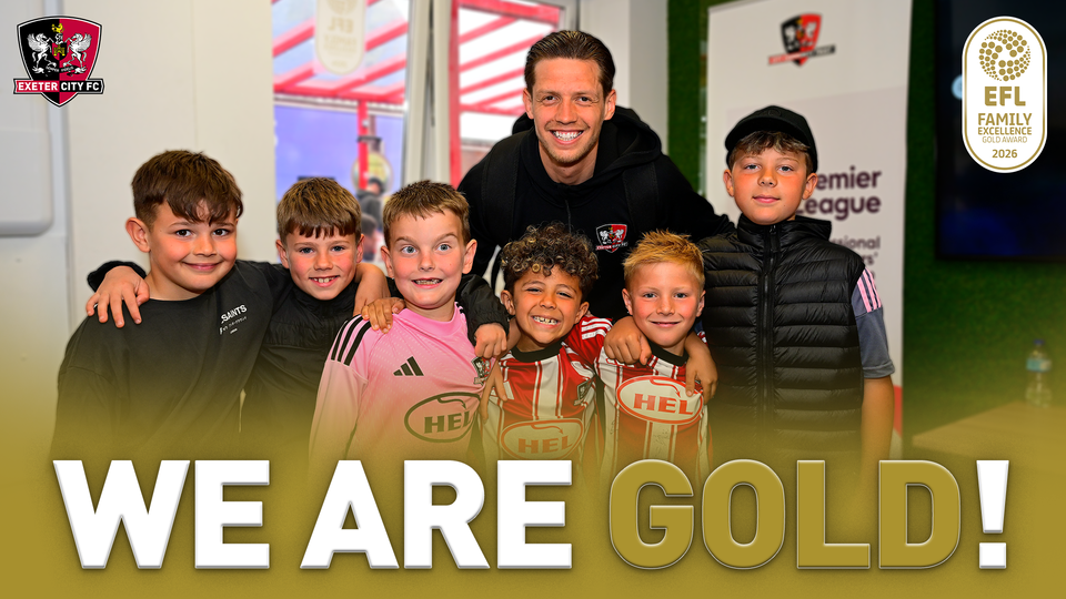 We are GOLD! 