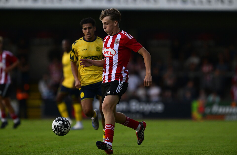 Liam Cartwright pre-season