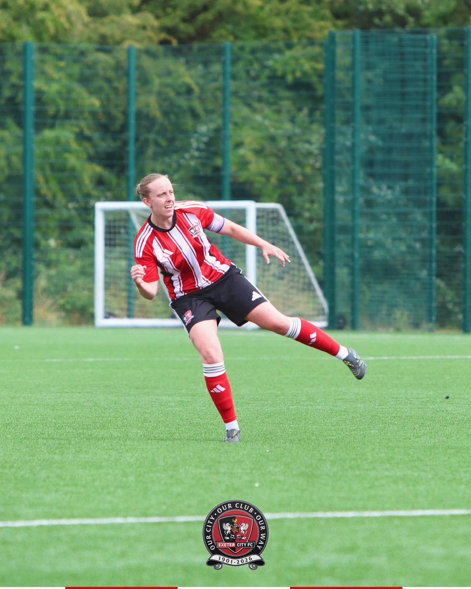 Image of Emily Poole striking the ball for city