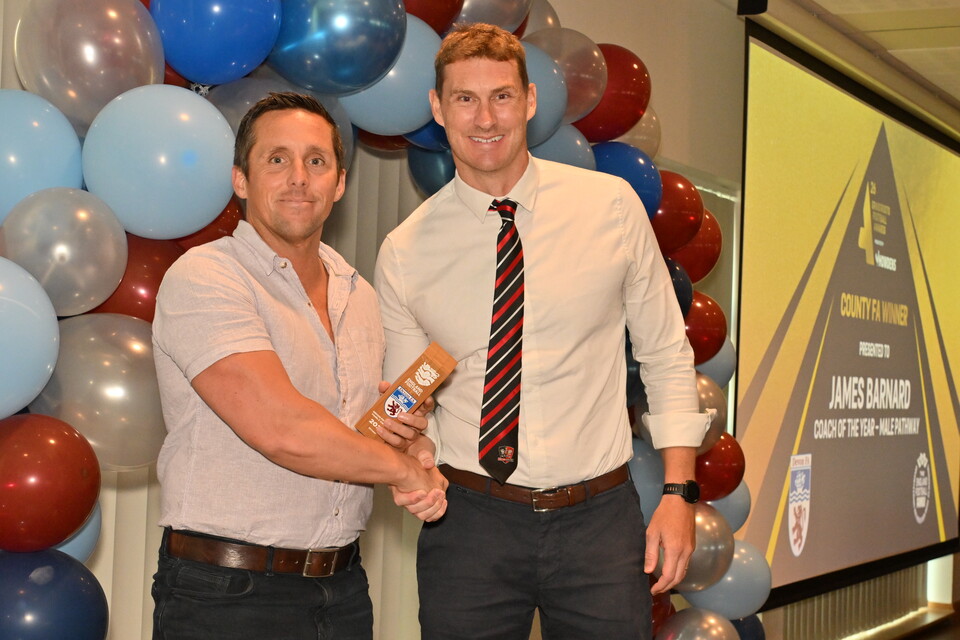 MT Devon FA Award