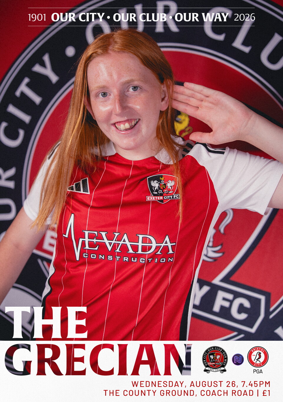 Exeter City Women vs Lewes match programme cover