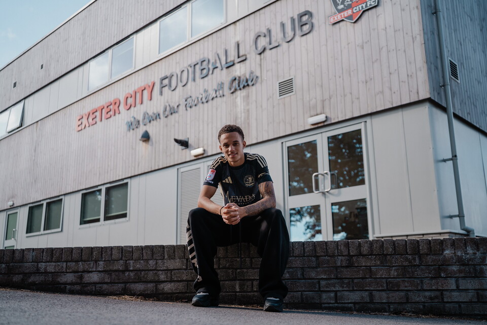 Ethan Sutherland at the Cliff Hill Training Ground