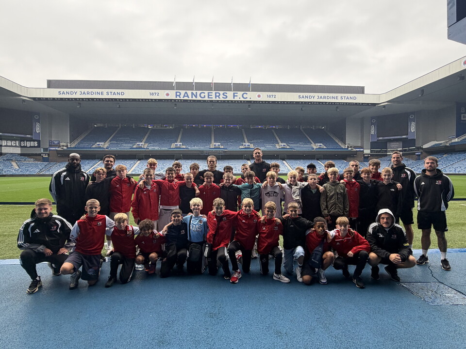 Ibrox Stadium, home of Rangers FC.