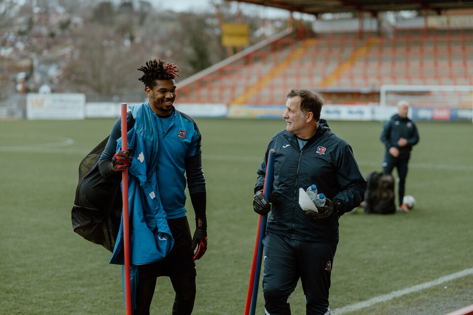 Kev Miller with Jamal