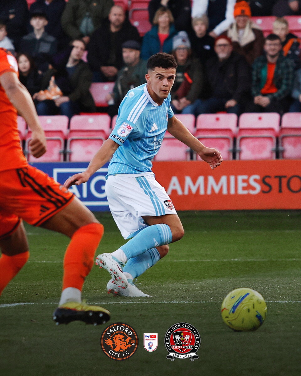 Sonny Cox scores at Salford