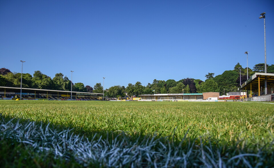 General view of Tiverton Town's Slee Blackwell Stadium