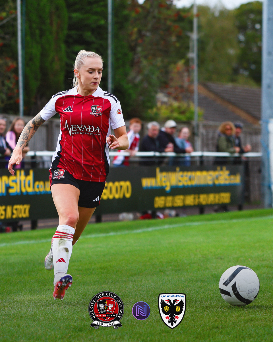 Image of Amber Pollock playing for Exeter City