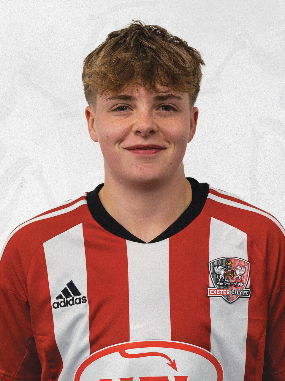 Kitty Rumens profile picture in her red and white home shirt