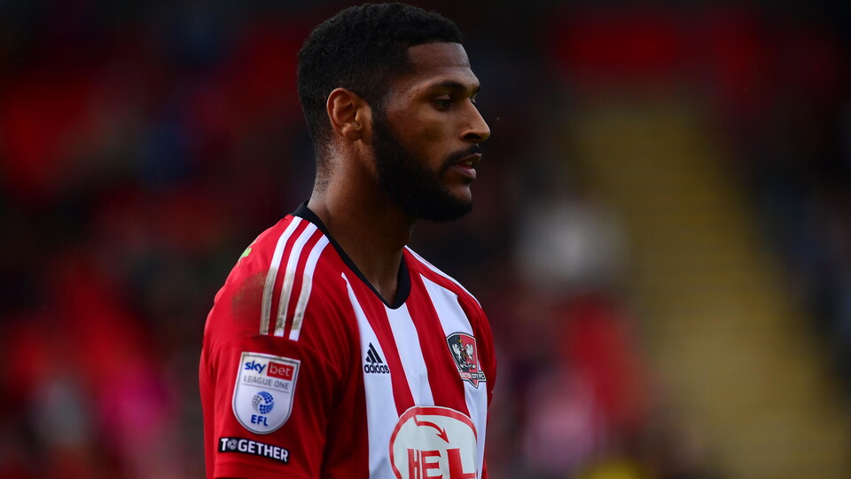 Zak Jules in home shirt