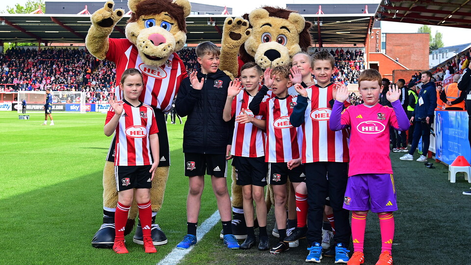 Exeter City Mascots