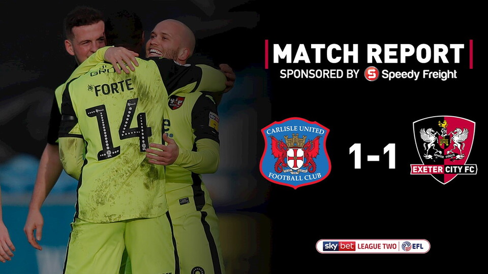 Carlisle 1 City 1