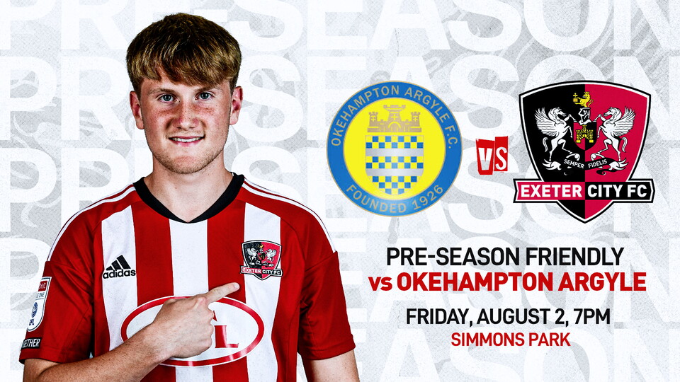 Okehampton argyle friendly advert