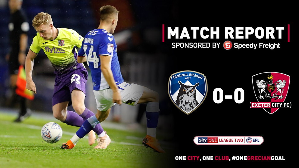 Oldham 0 City 0
