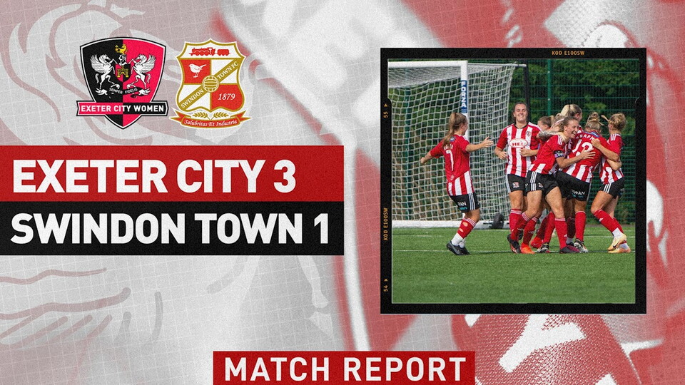 Exeter City Women 3-1 Swindon Town Women