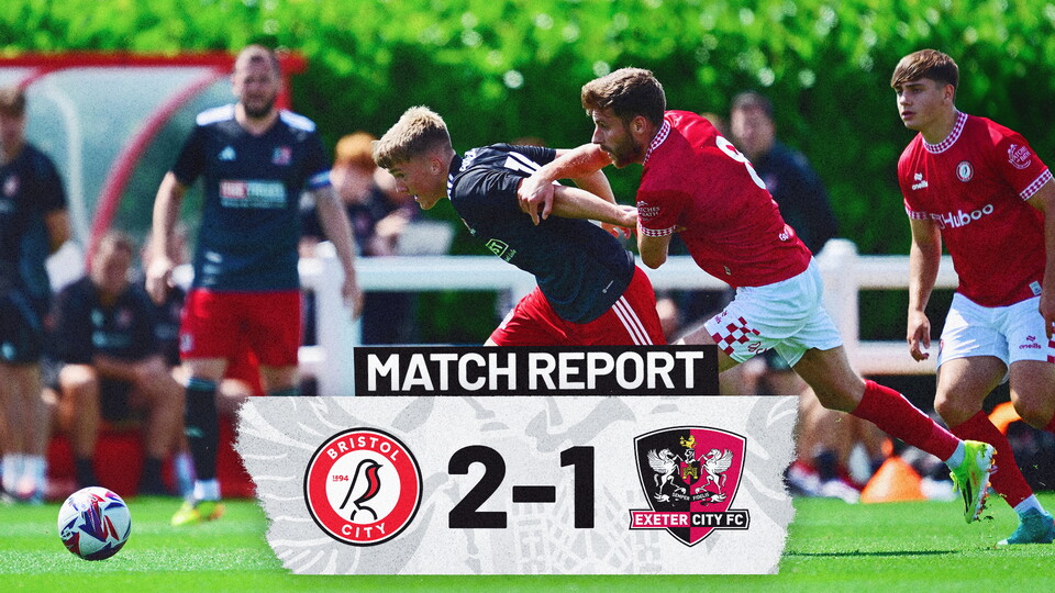 Bristol City 2 City 1 Report