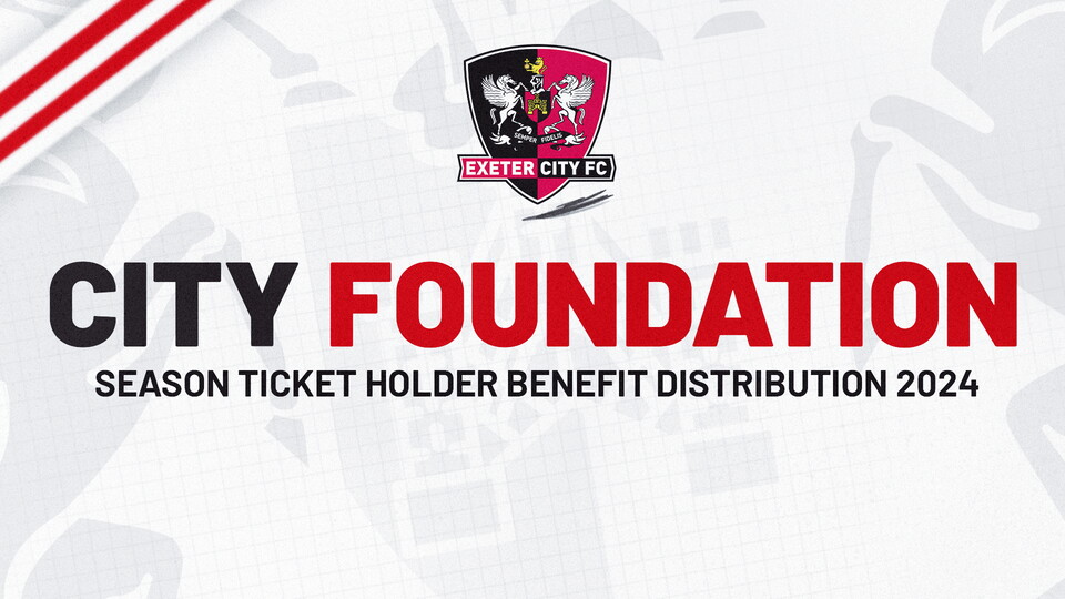Exeter City Foundation benefit 
