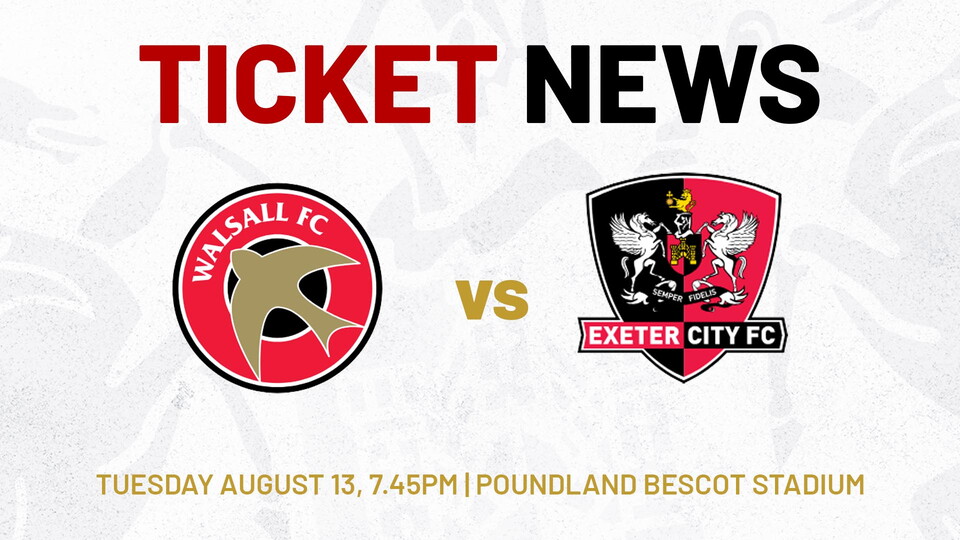 Walsall ticket news article image