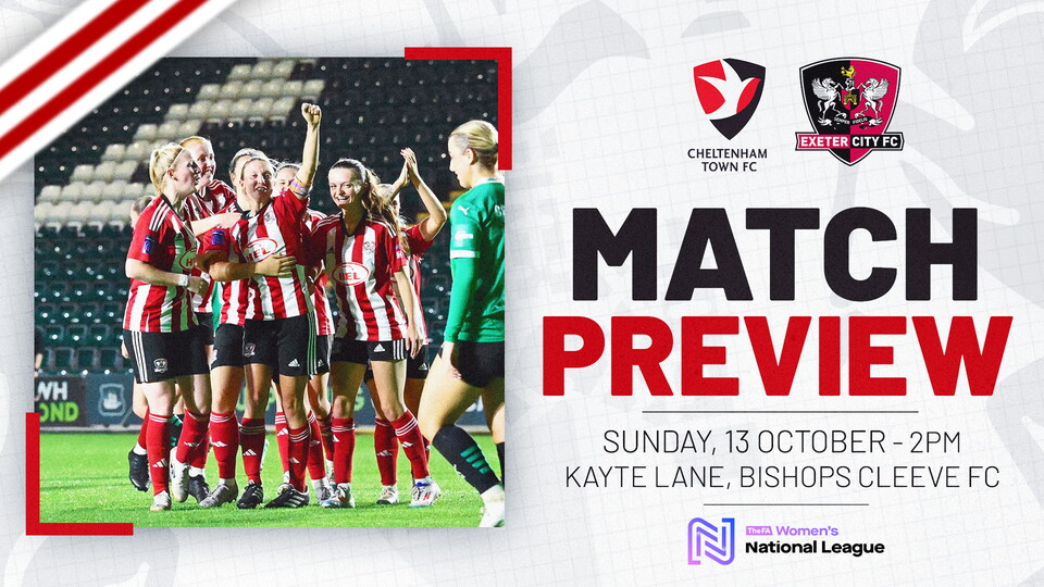 Match Preview image for women's match at Cheltenham Town