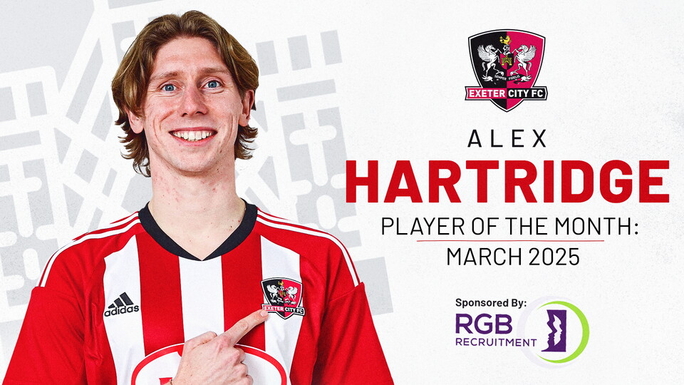 Alex Hartridge POTM