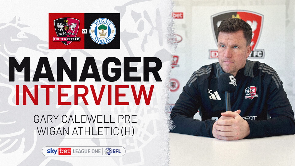 Gary Caldwell pre Wigan interview image