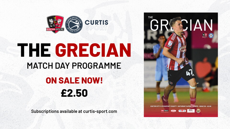 Stockport County programme promo