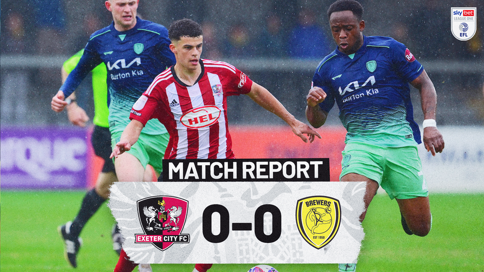 Burton match report image 0-0