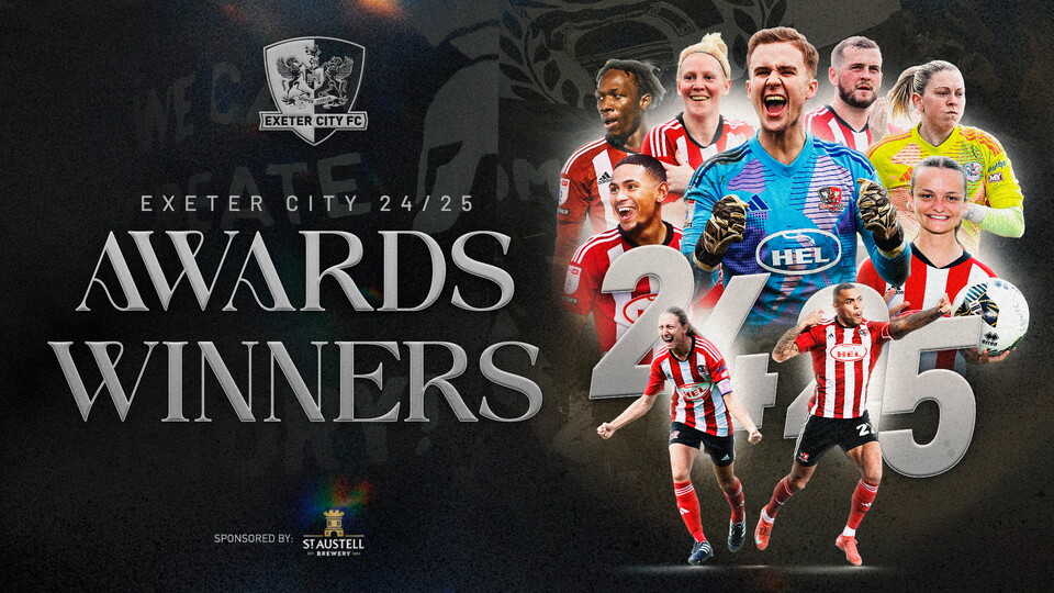 Awards evening winners