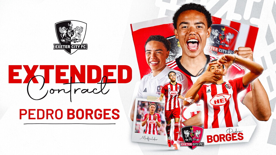 Pedro Borges signs new deal