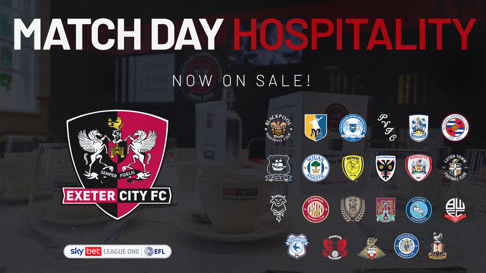 2025/26 Match Day Hospitality now on sale