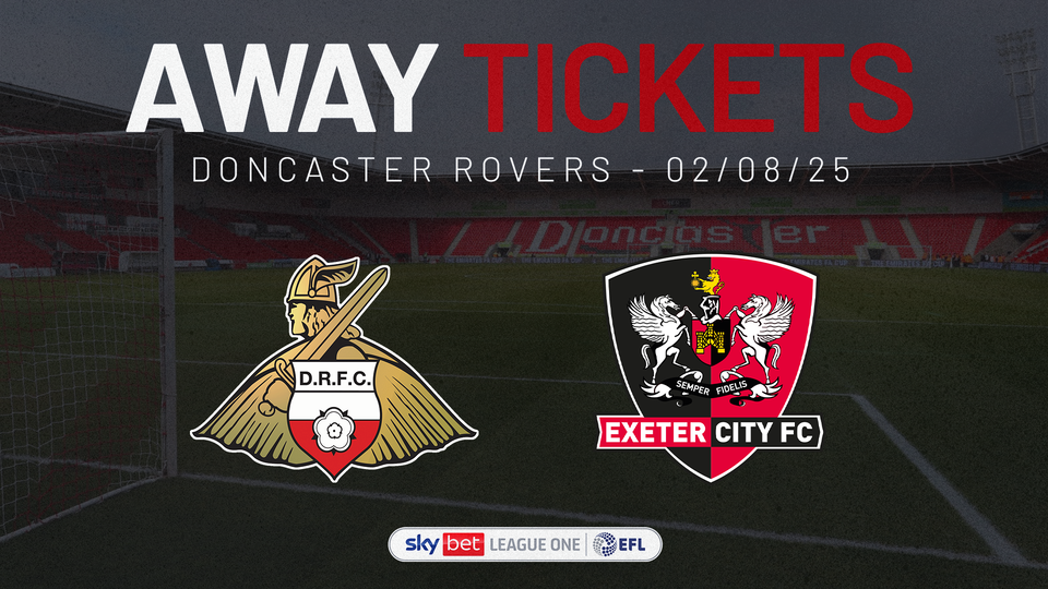 Doncaster Rovers away tickets