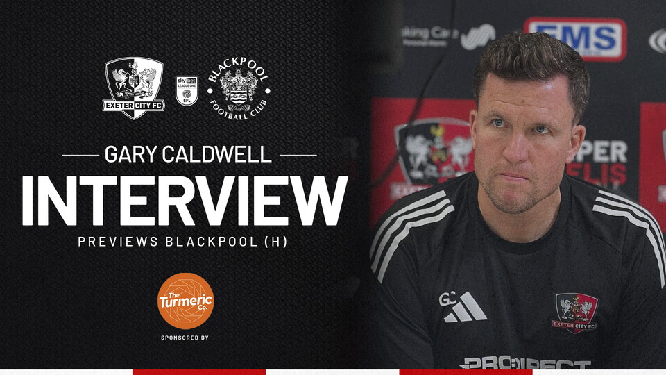 Gary Caldwell pre Blackpool