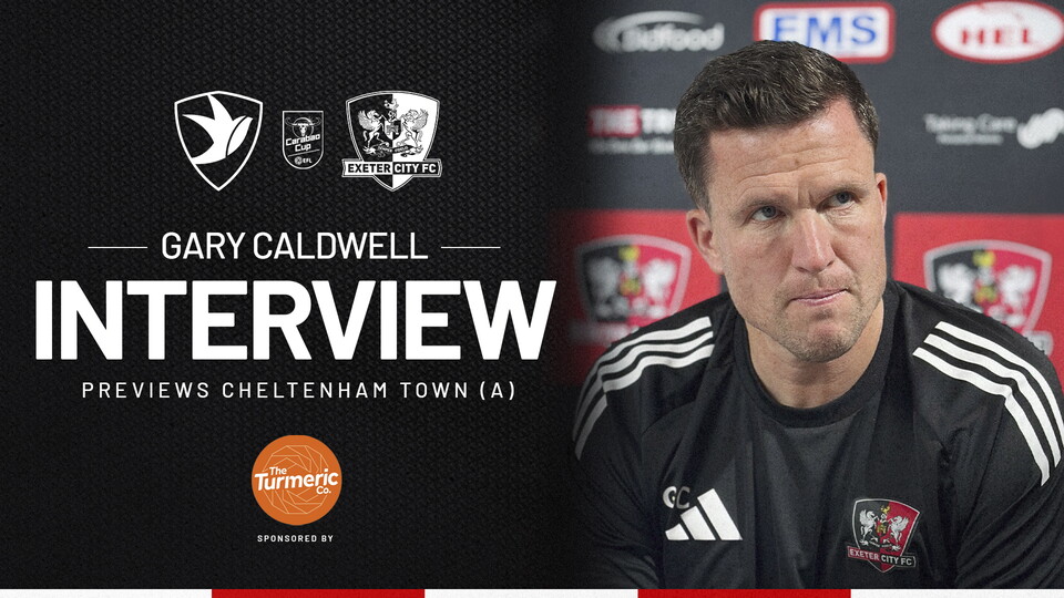 Gary Caldwell pre Cheltenham interview image
