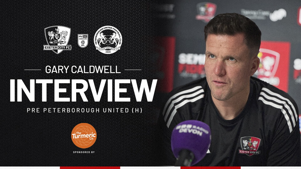 Gary Caldwell pre Peterborough interview