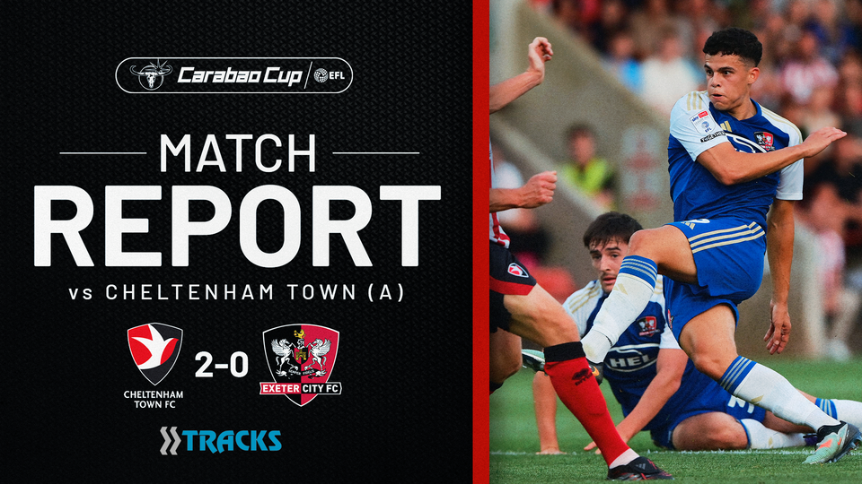 Match Report: Cheltenham Town 2 City 0