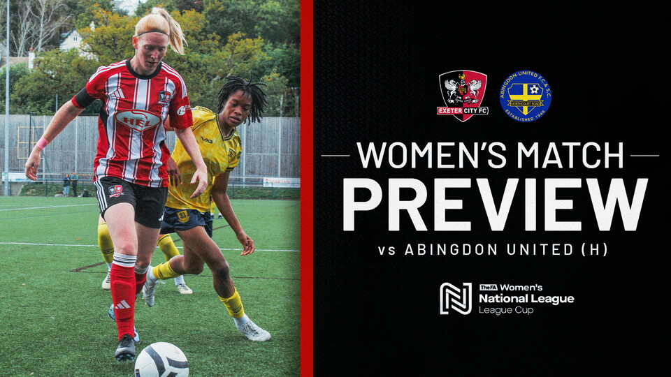 Women's Match preview graphic for Abingdon United (H)