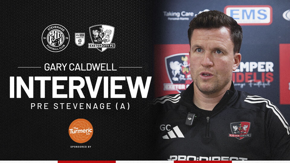 Gary Caldwell pre Stevenage