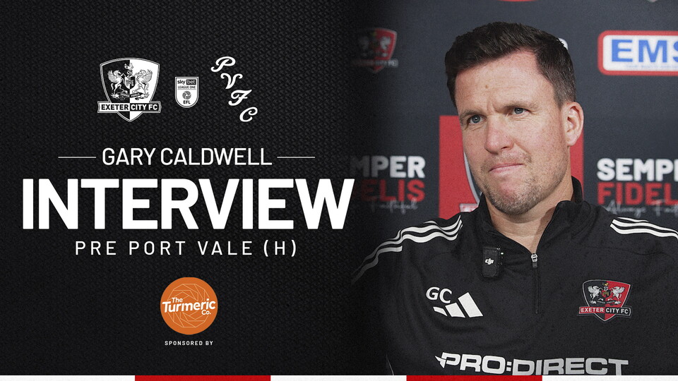 Gary Caldwell pre Port Vale