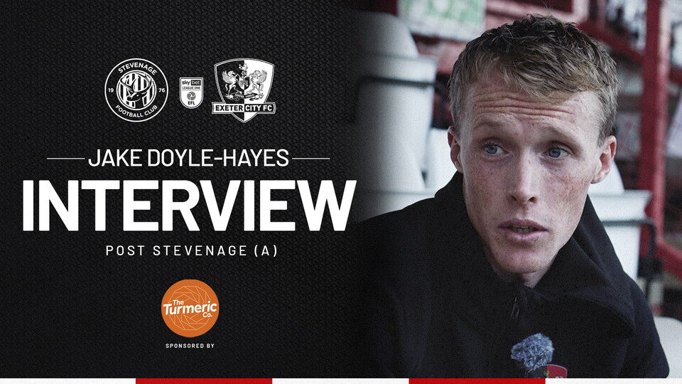Jake Doyle-Hayes post Stevenage (A) interview thumbnail