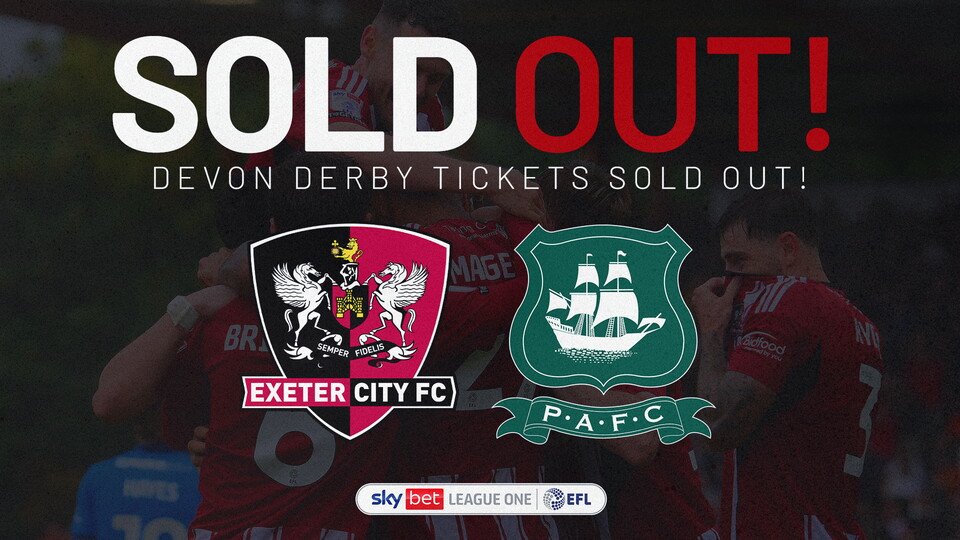 Plymouth Argyle Sold out
