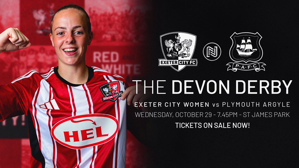 Women's Devon Derby tickets website news