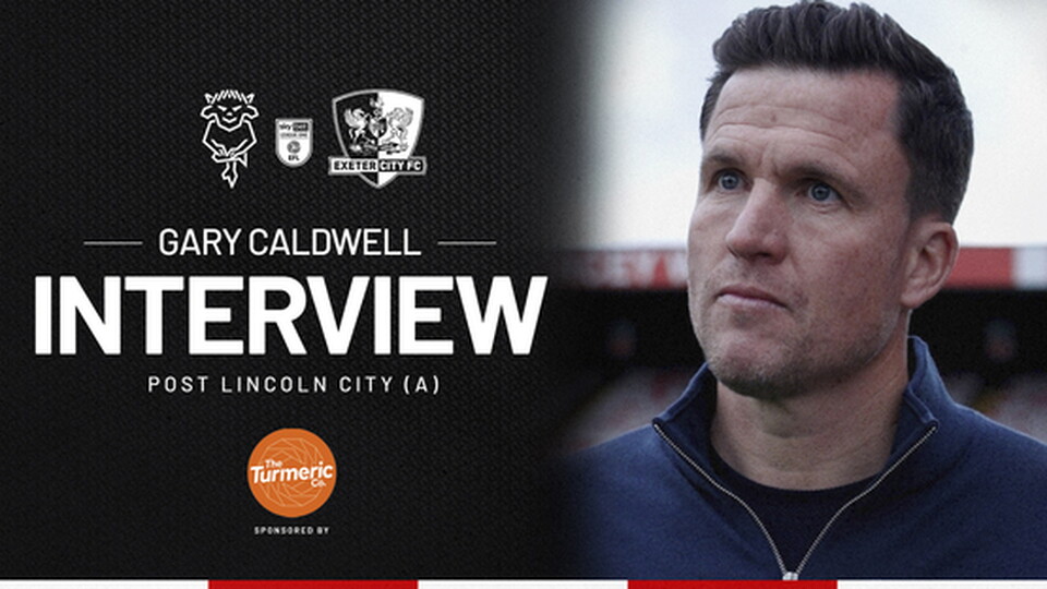Gary Caldwell post Lincoln City (A)